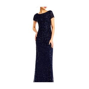 Adrianna Papell Dress in Navy